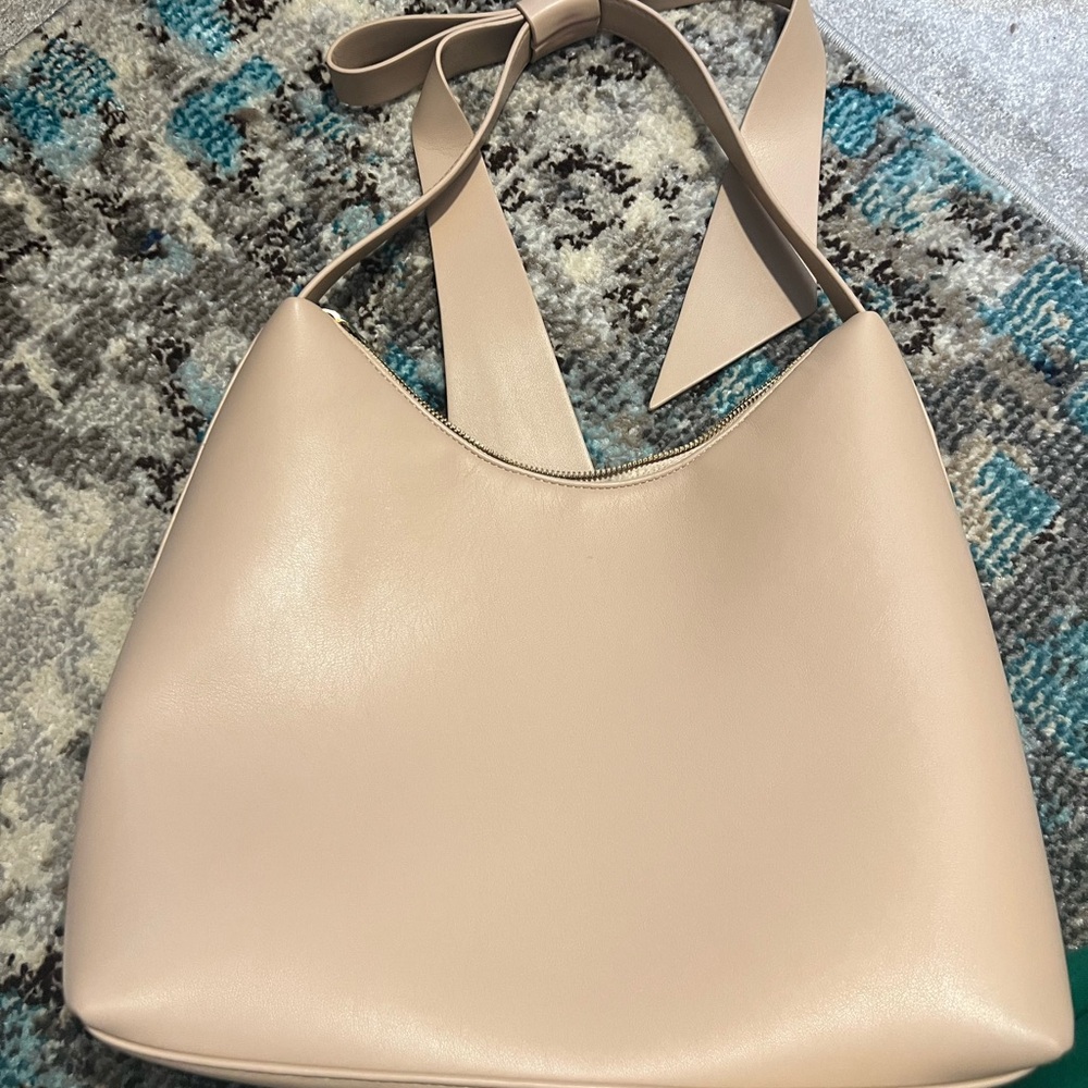 Anthropologie Soft Tan Shoulder Bag